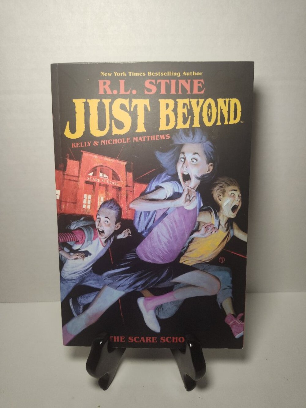 R.L. Stine Just Beyond The Scare School TPB Graphic Novel BOOM Kaboom